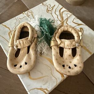 Freshly Picked Gold Kids Shoes